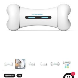 Wickedbone Smart Dog Toy - White